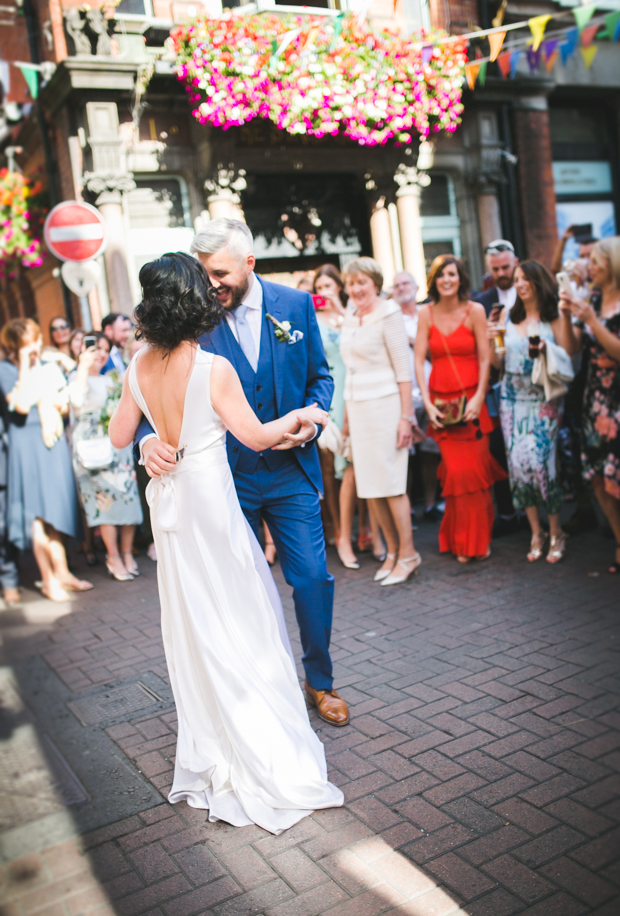 dublin city wedding dame lane the stag's head