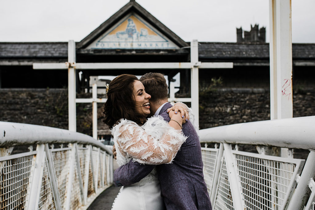 city wedding portrait ideas