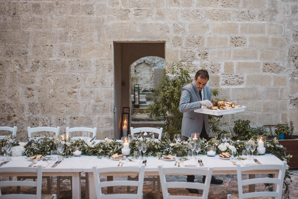 rustic wedding decor italy