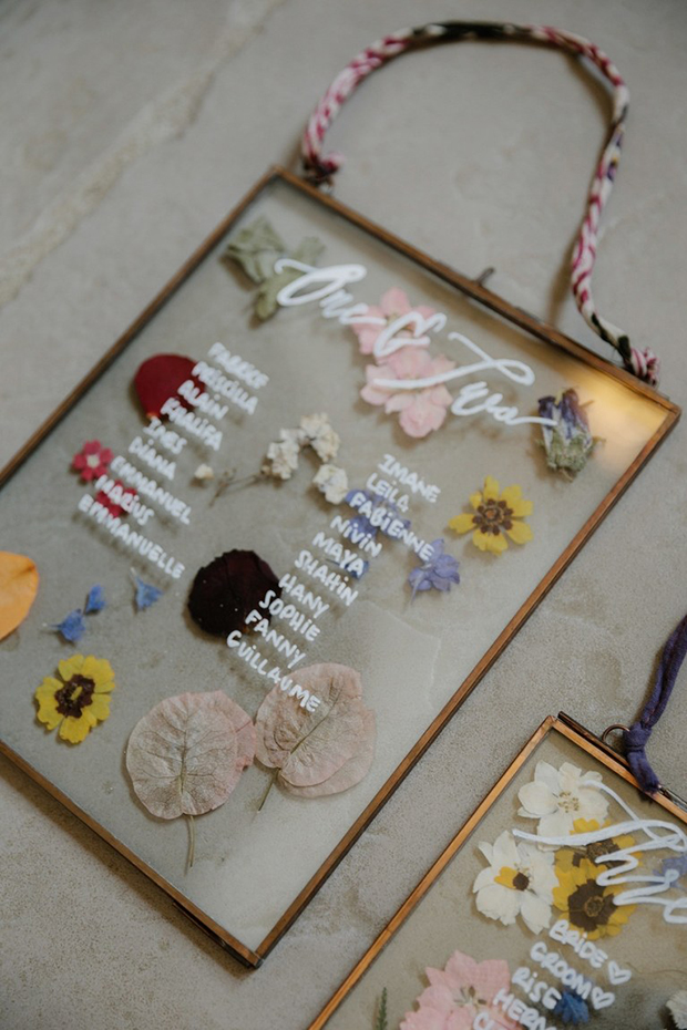 Pressed Flower Wedding Ideas | One Fab Day