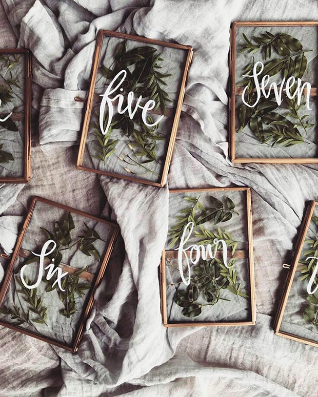 Pressed Flower Wedding Ideas | One Fab Day