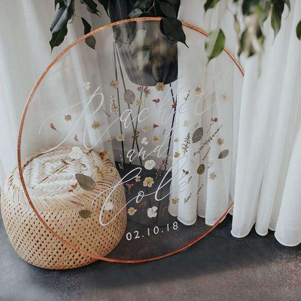 Pressed Flower Wedding Ideas | One Fab Day