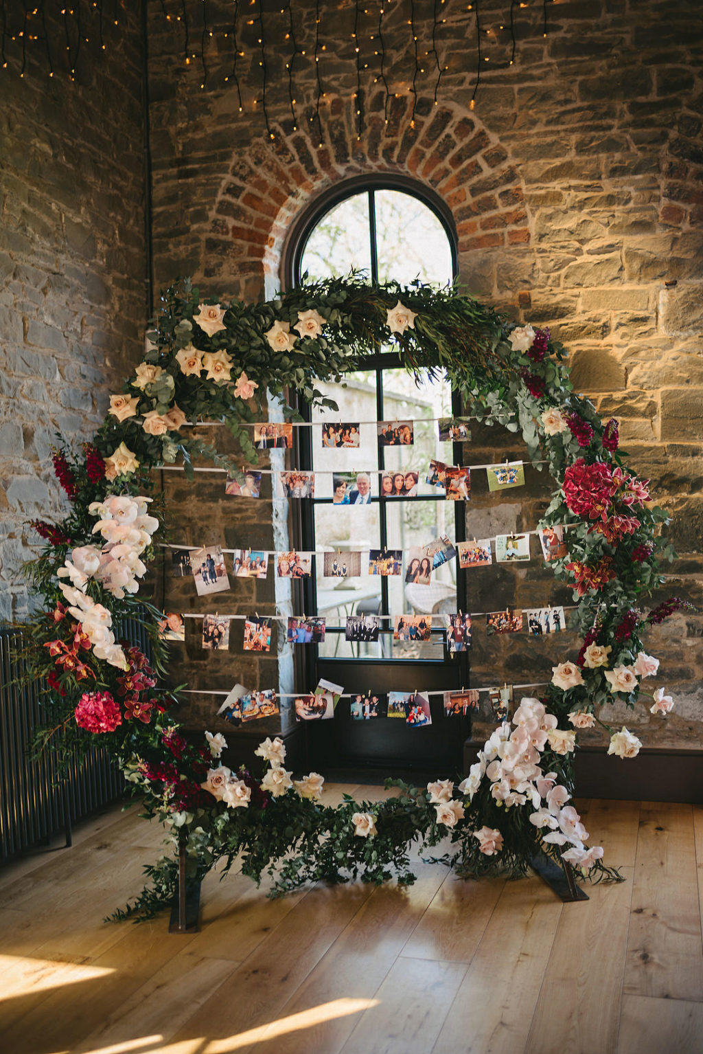 floral moon gate