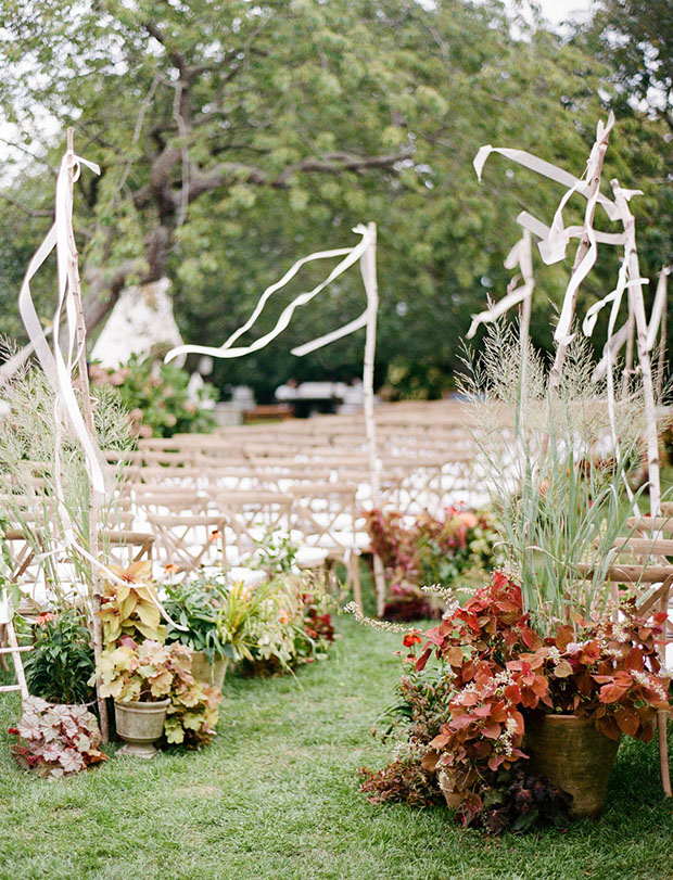 7 Ways to Use Potted Plants in your Wedding | see them all on onefabday.com