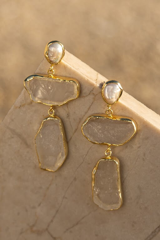 Stevia Bo and Luca Earrings