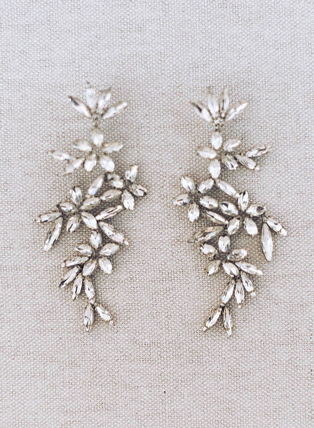 bridal statement earrings bridal accessories unweddingy wedding dress fashion-forward bridal looks Twigs and Honey