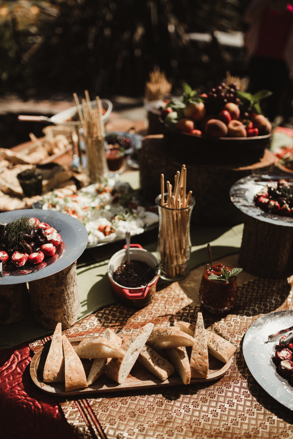 wedding picnic, wedding grazing tables