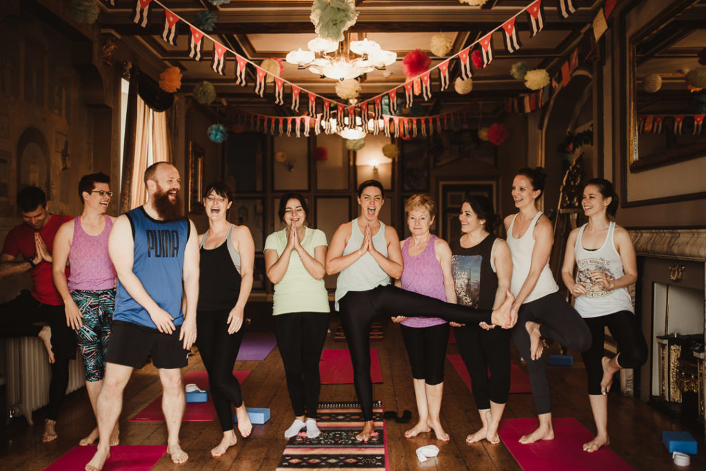 wedding yoga