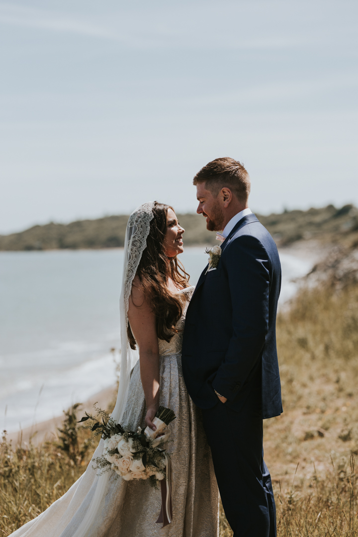 seaside wedding portraits, wedding portraits wexford