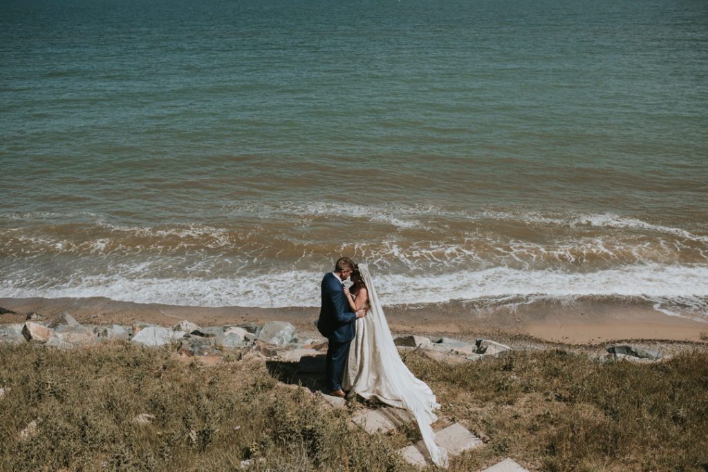 seaside wedding portraits, wedding portraits wexford