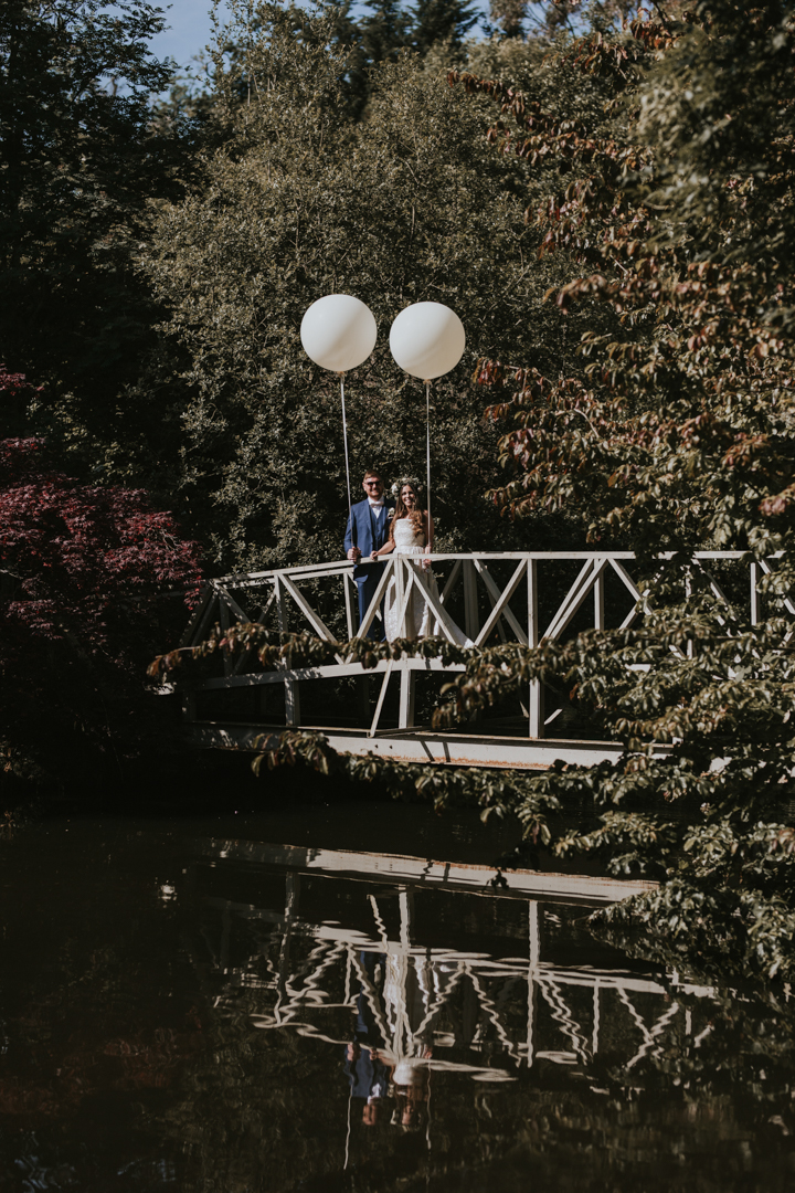 balloon wedding decor