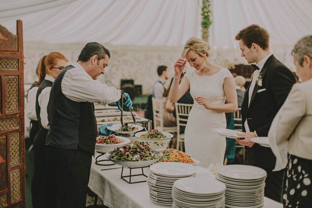 wedding buffet, elegant wedding buffet