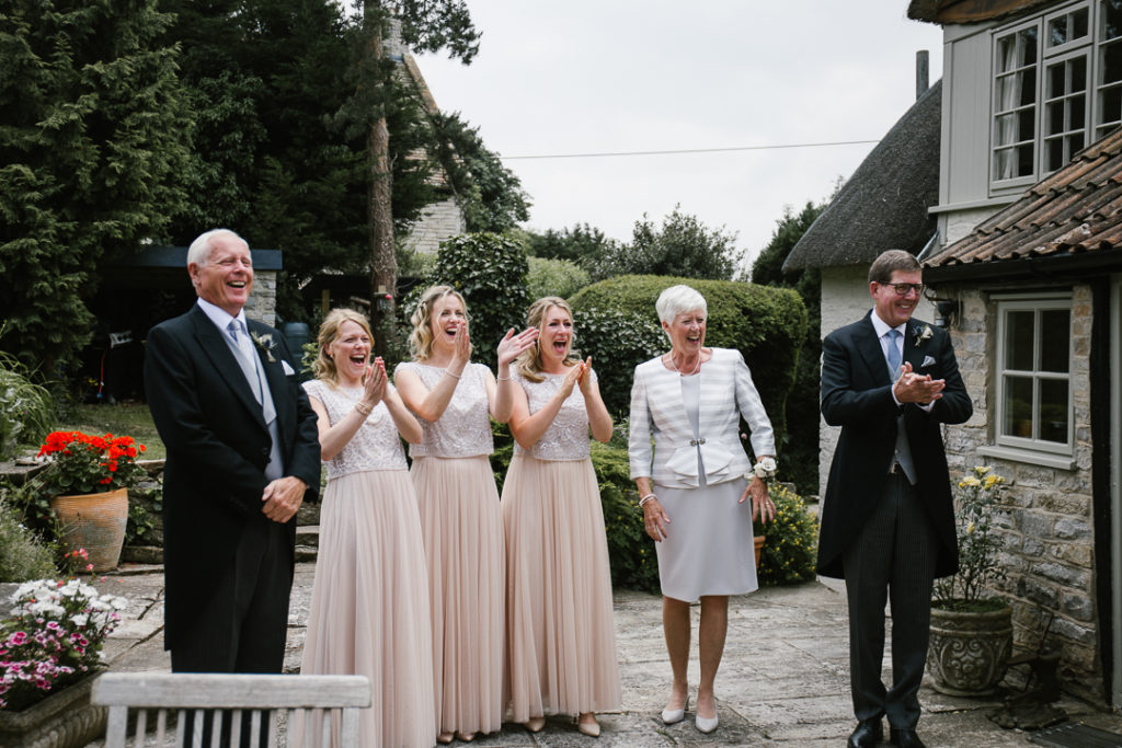 blush pink bridesmaids dresses