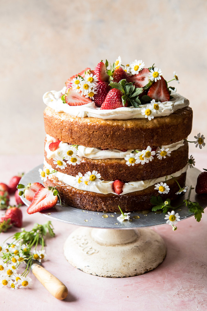 Summer Berry Wedding Cakes | One Fab Day