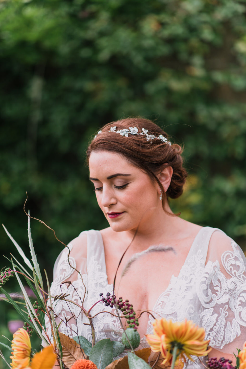 Autumnal wedding inspiration at The Carriage Rooms at Montalto