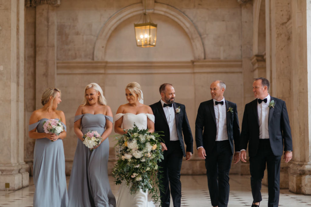 Dublin city hall wedding, Dylan Hotel wedding by Paul McGinty Photography, pronovias atelier wedding dress,