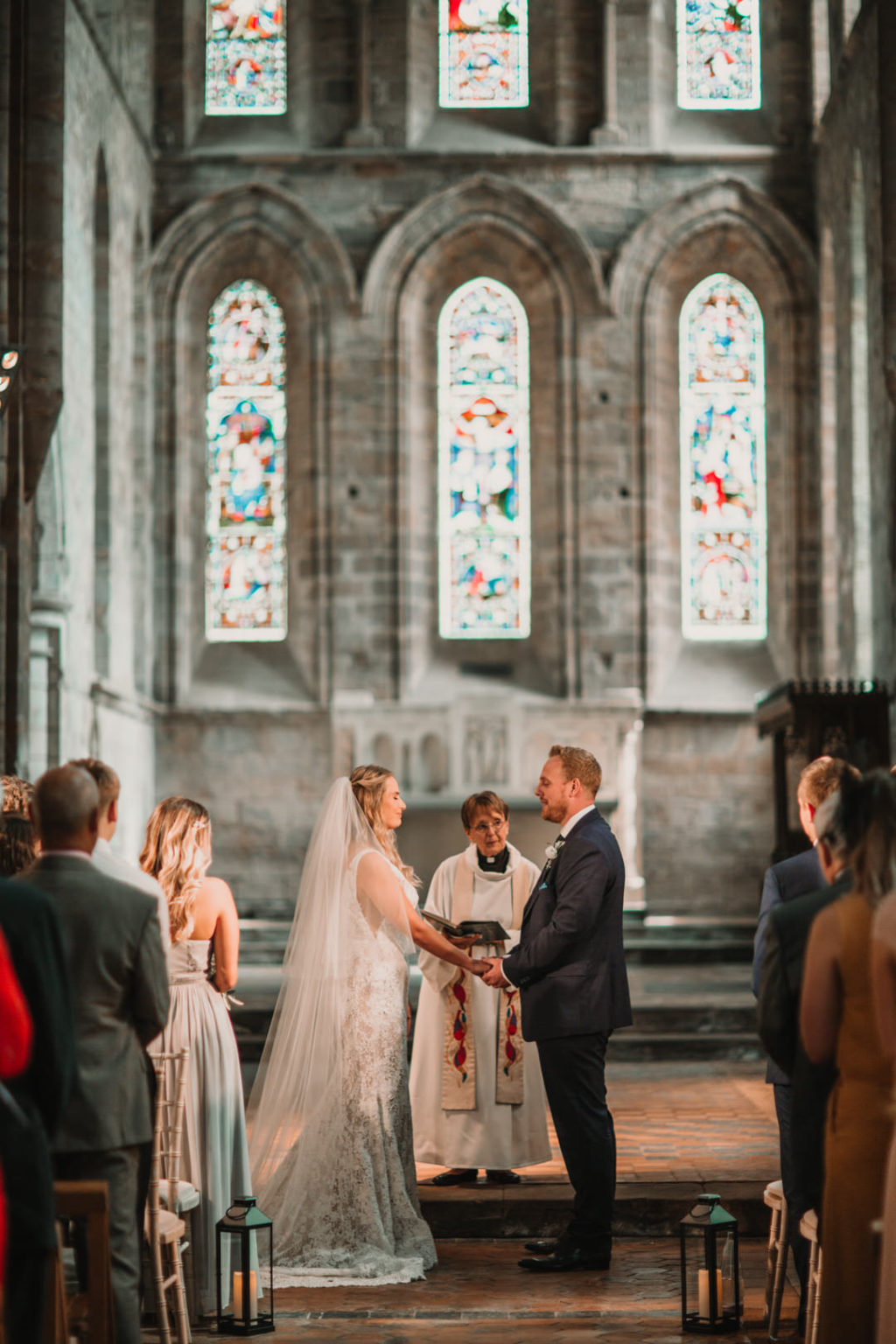 Brinkburn Priory wedding ceremony