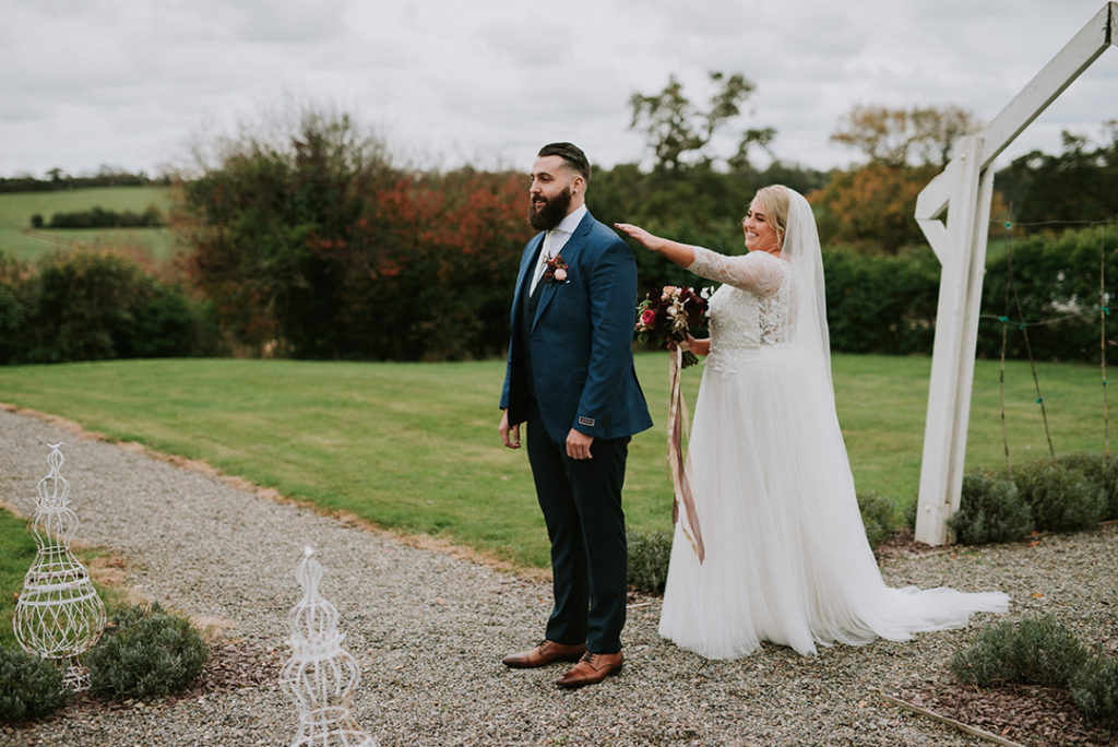 Horetown House wedding, autumnal wedding flowers