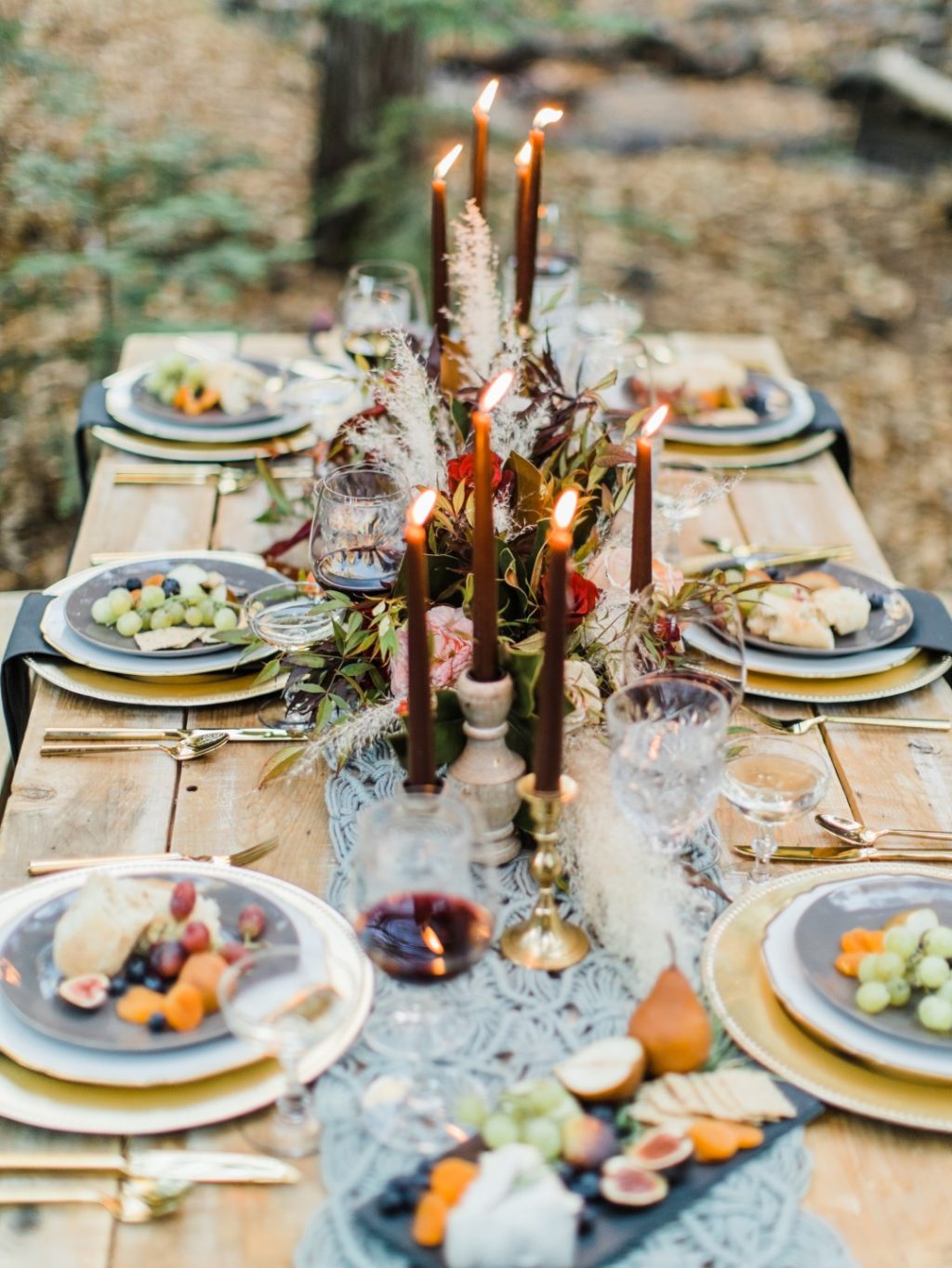 rustic wedding inspiration, boho wedding inspiration, autumnal wedding ideas, forest wedding ideas, forest ceremony ideas