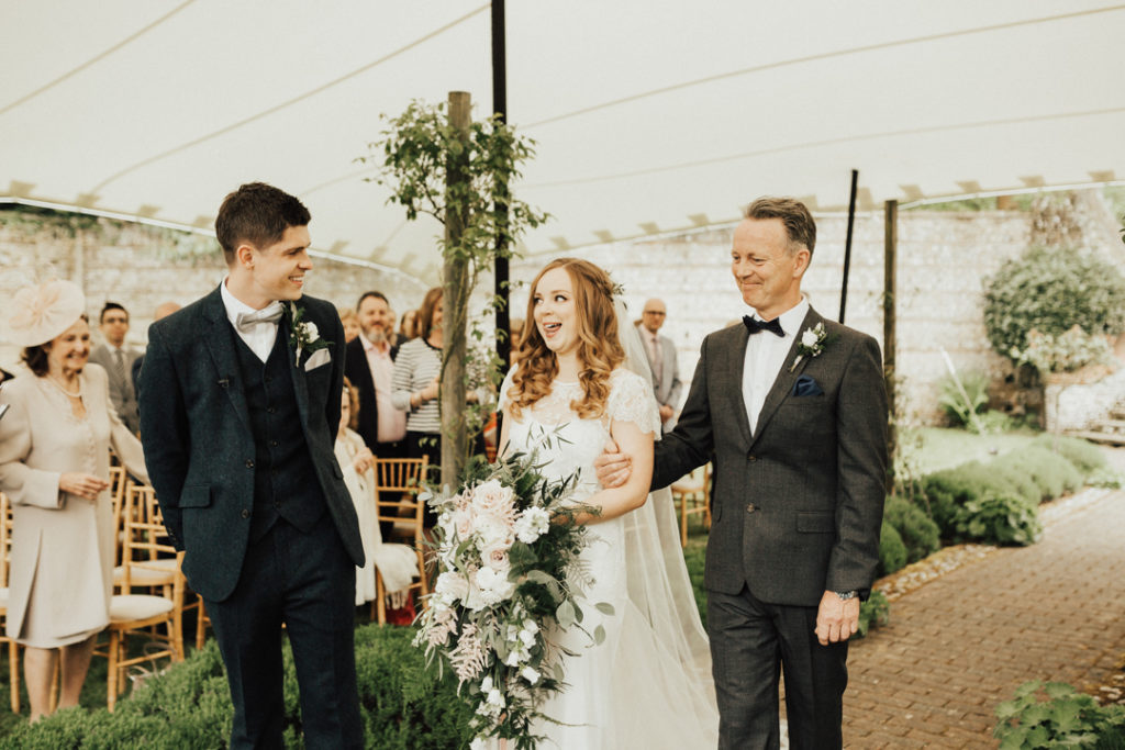 Rustic romantic Voewood Norfolk wedding