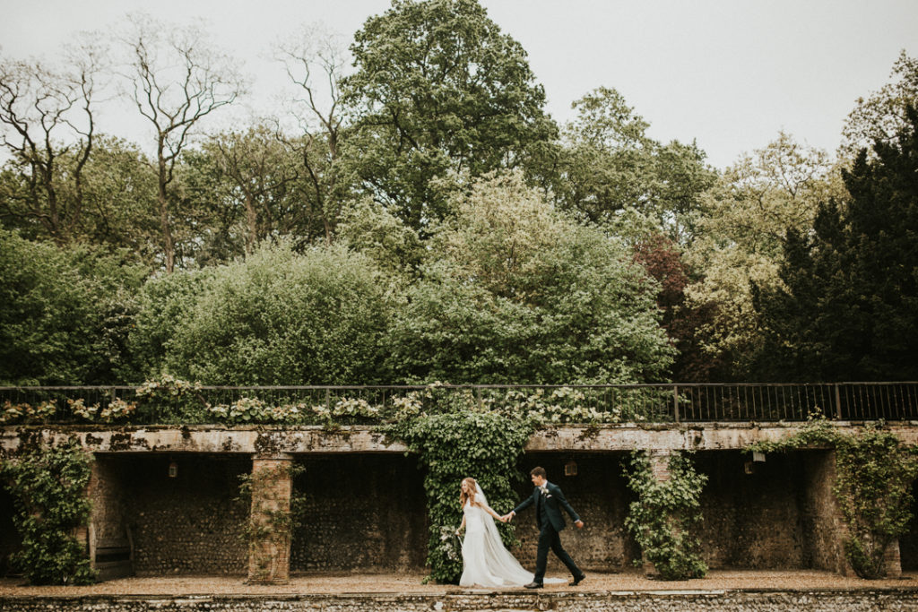 Rustic romantic Voewood Norfolk wedding