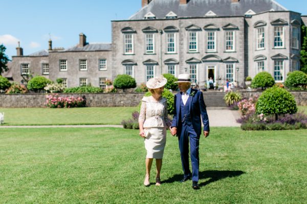 Elegant Castle Durrow wedding by Elouise Photography (23), mature couple wedding, mature bride style, summer wedding style, elegant castle wedding