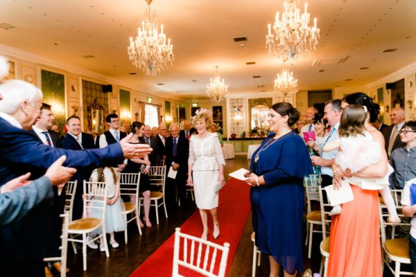 wedding ceremony castle durrow