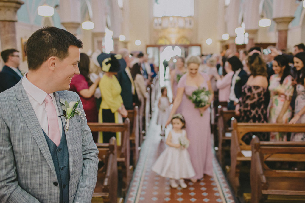 pink bridesmaids dresses