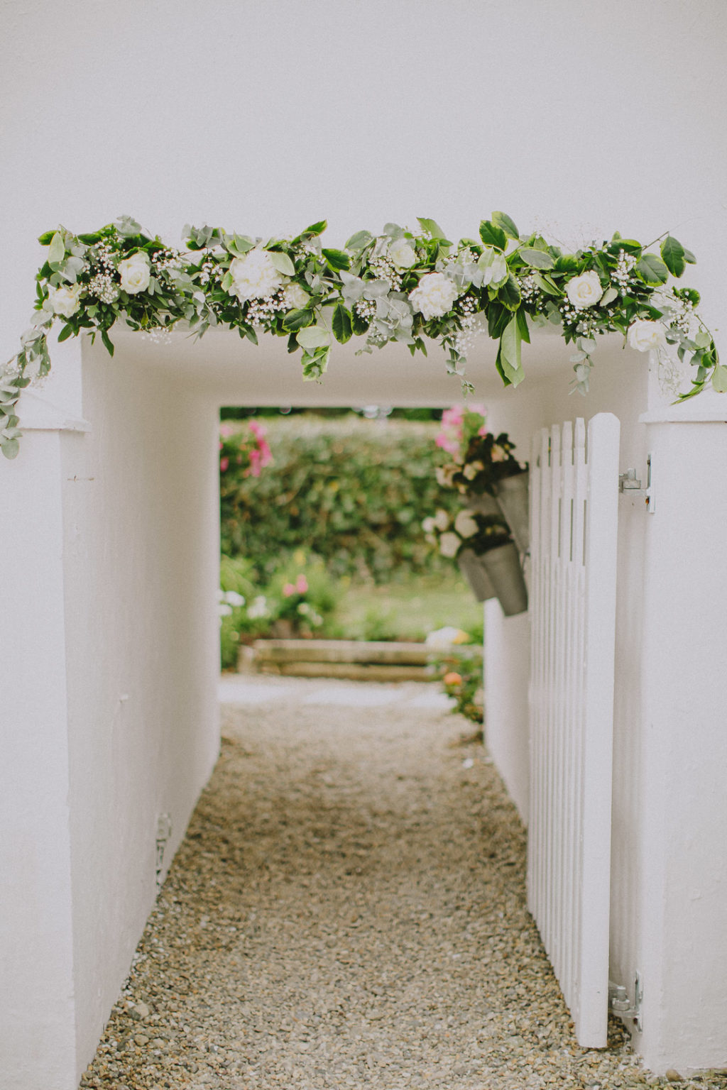 rustic wedding garland