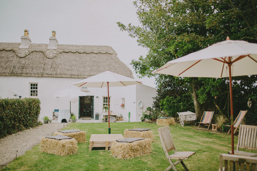 backyard wedding, marquee wedding at home