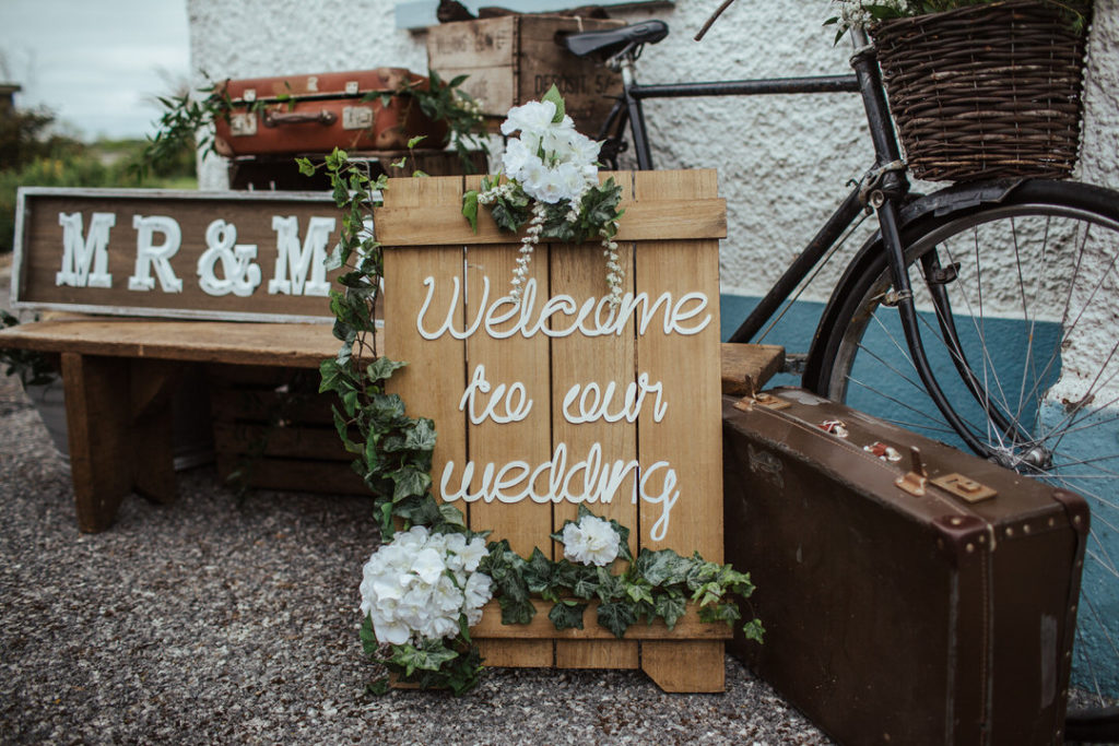 wedding welcome sign