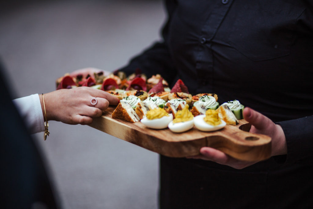 wedding canapes