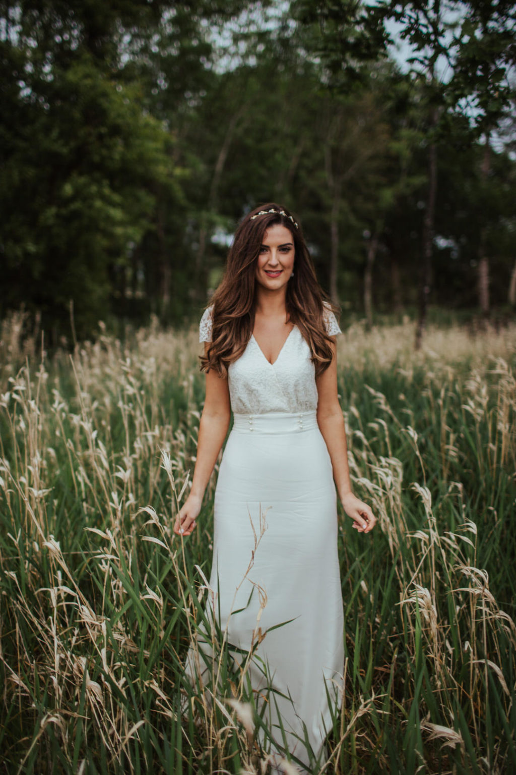 Ashley Park House wedding, Laure De Sagazan wedding dress