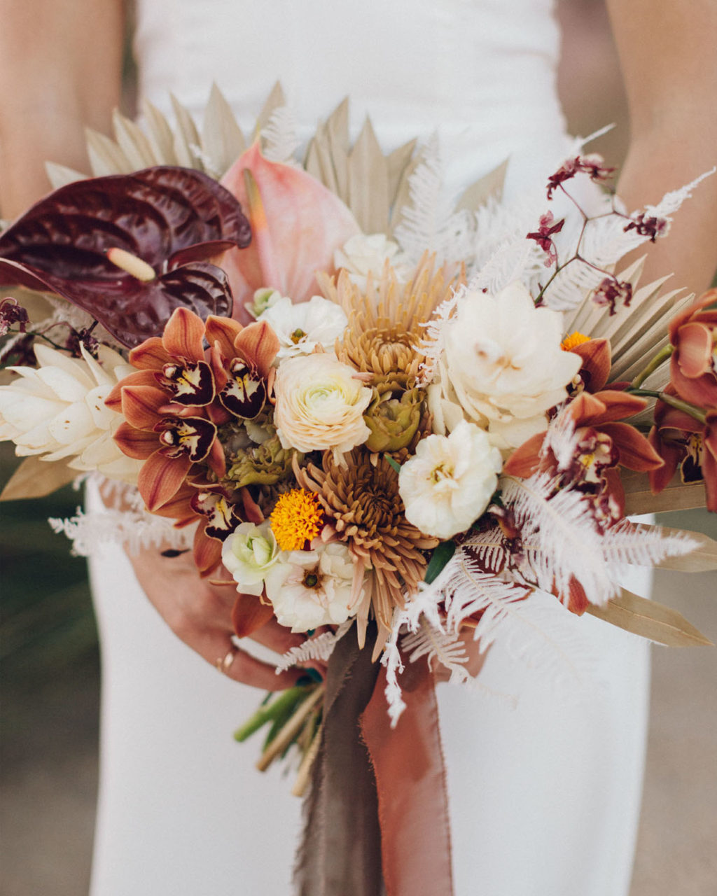 Contemporary Anthurium Wedding Ideas | see them all on One Fab Day