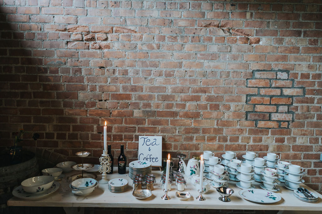 vintage tablewear wedding