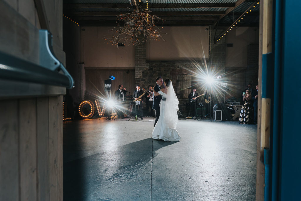 Killruddery House and Gardens Grain Store wedding