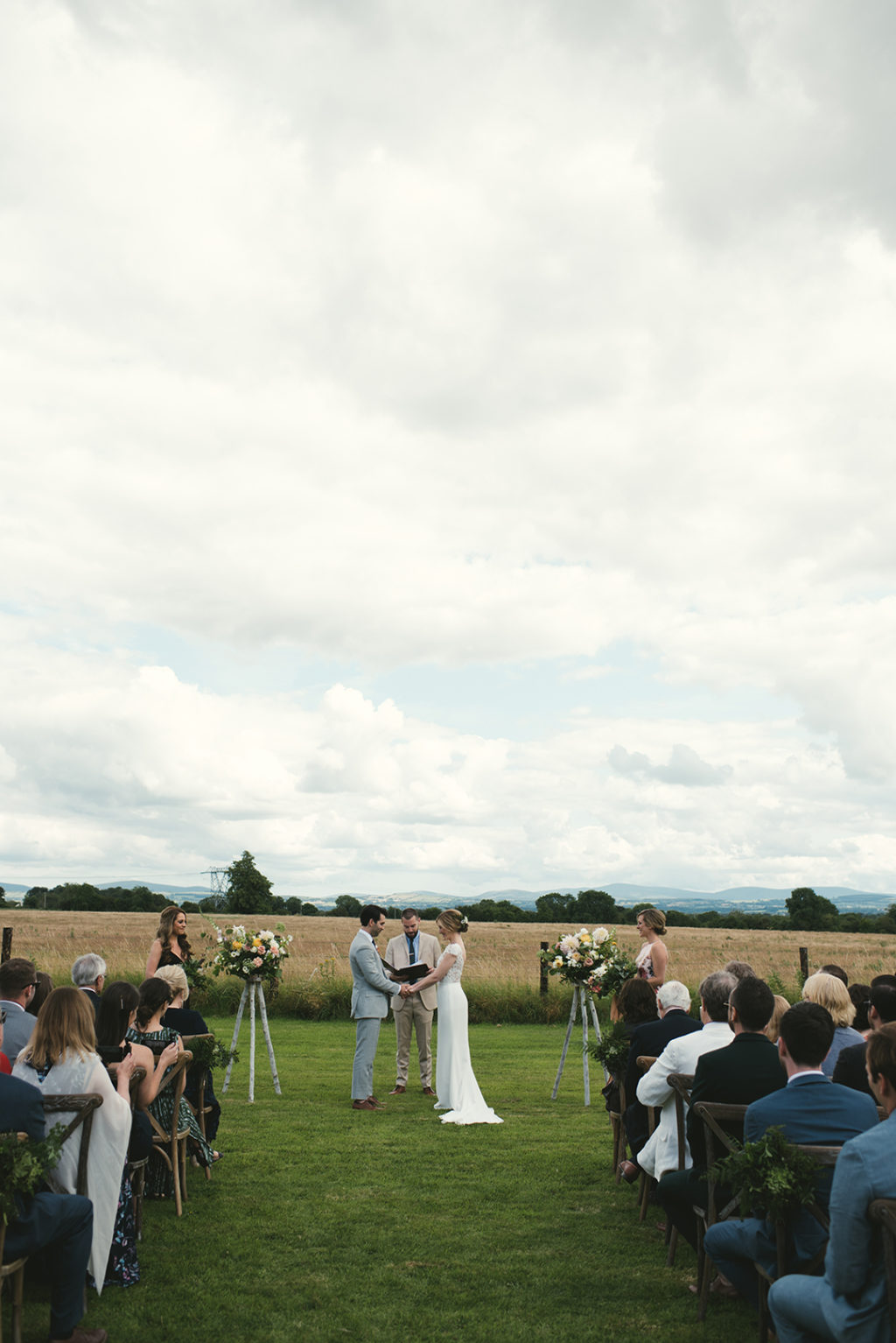 Firmount House wedding, destination wedding in Ireland, wedding venues close to Dublin, outdoor wedding ceremony