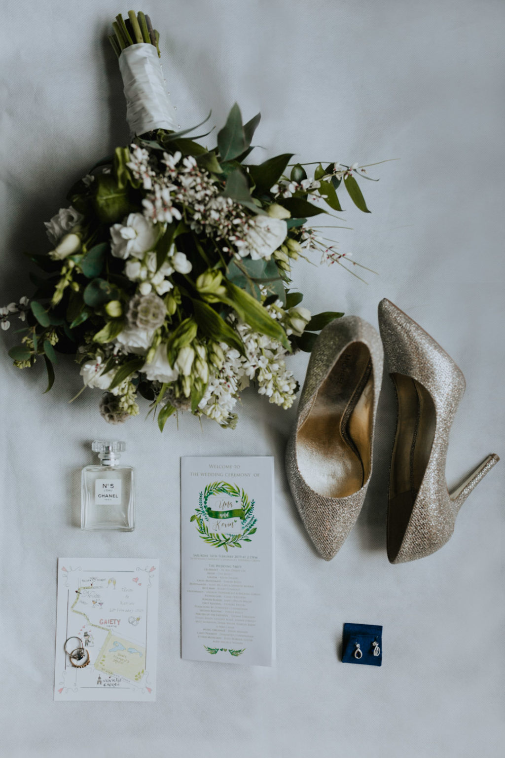 Dublin city wedding, winter city wedding, gold wedding shoes, metallic wedding shoes