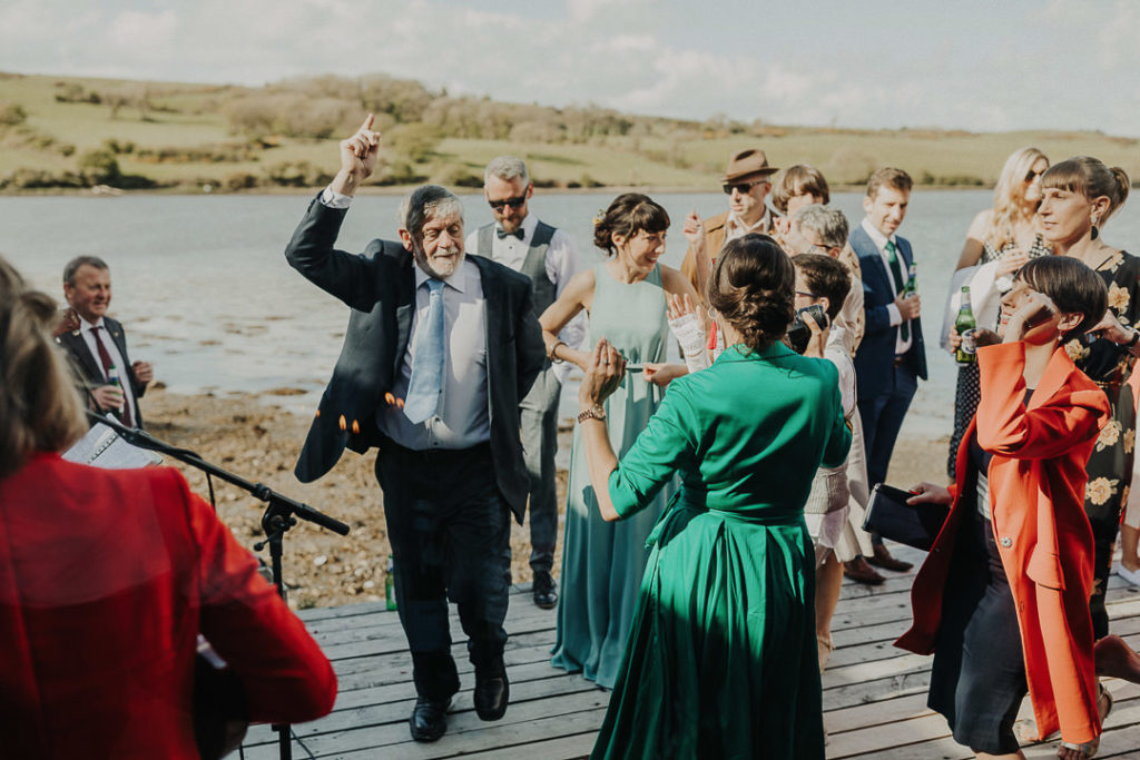 outdoor wedding, Inish Beg Estate