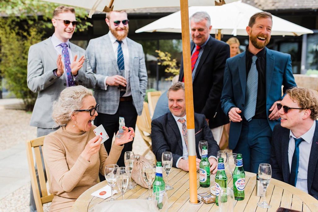 Lapstone Barn wedding, wedding magician