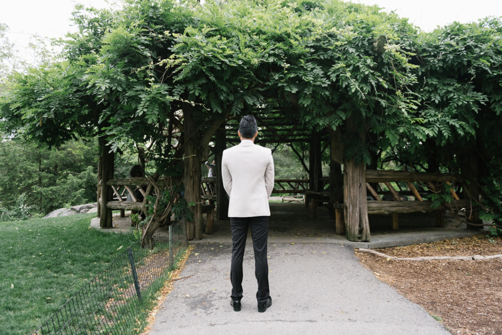 New York City elopement, central park wedding, cop cot wedding ceremony, Berta wedding dress, NYC wedding portraits