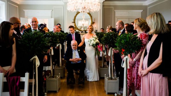 Sharon Hoey wedding dress,Clonwilliam House wedding