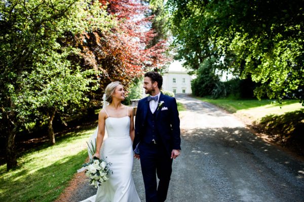 Sharon Hoey wedding dress,Clonwilliam House wedding