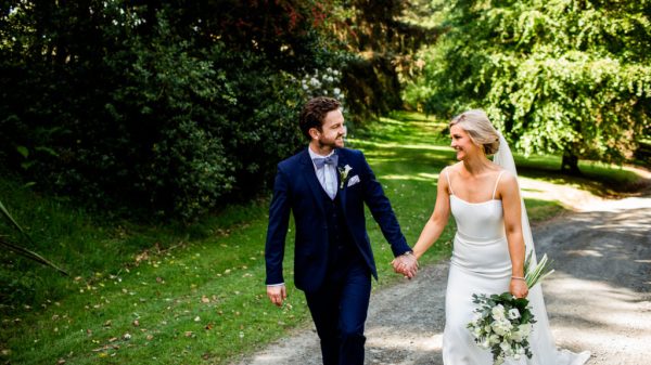 Sharon Hoey wedding dress,Clonwilliam House wedding