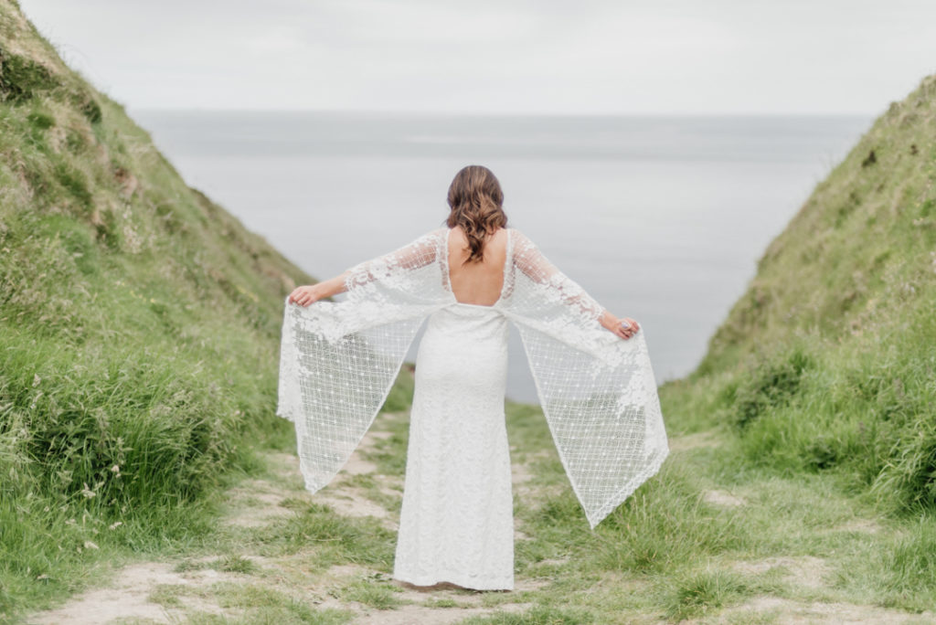 Grace Loves Lace wedding dress, boho wedding style