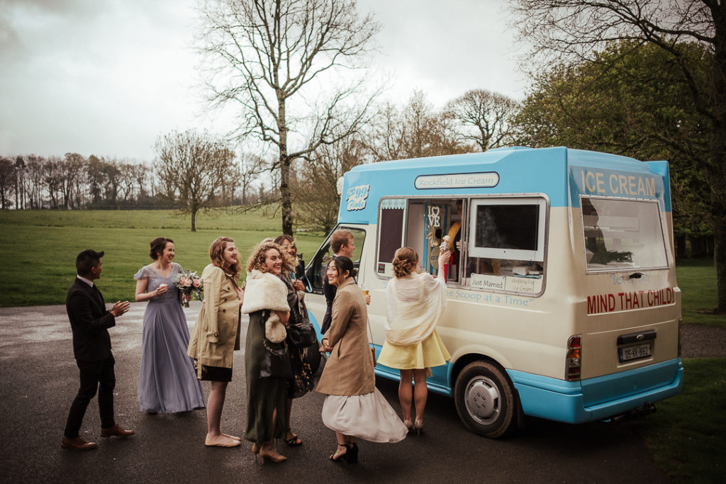 wedding ice cream truck