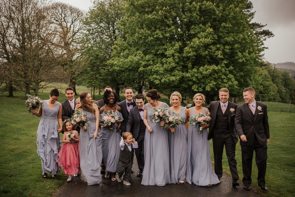 same sex mixed gender wedding party