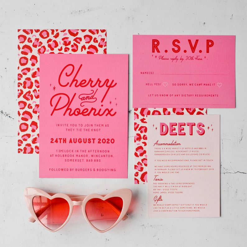 Retro Wedding Stationery | One Fab Day