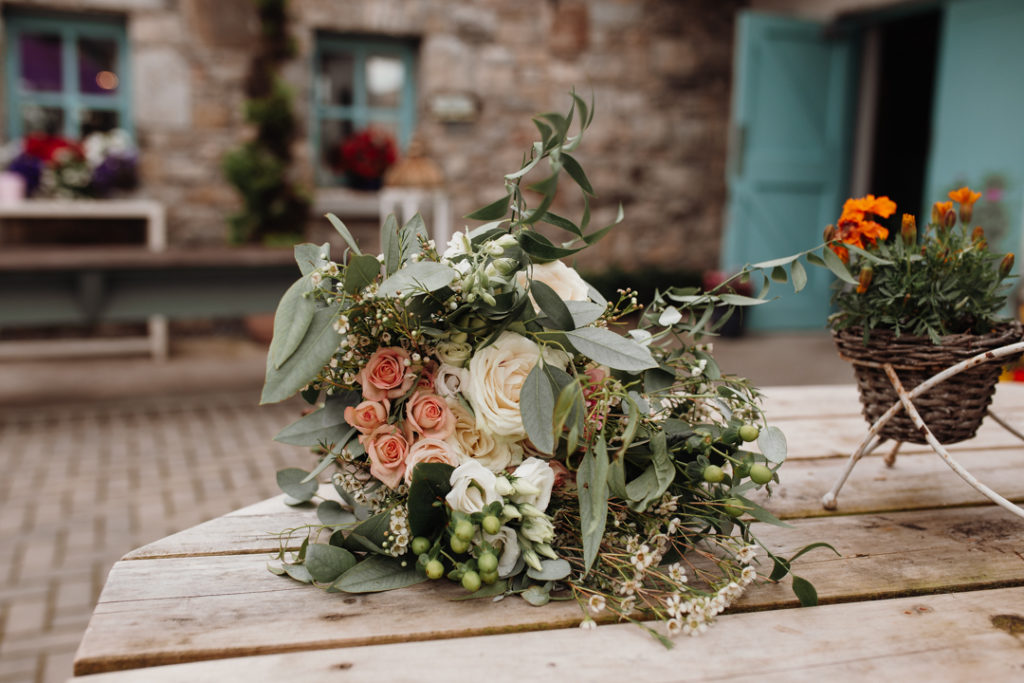 The Village Barn at Tyrrellspass wedding