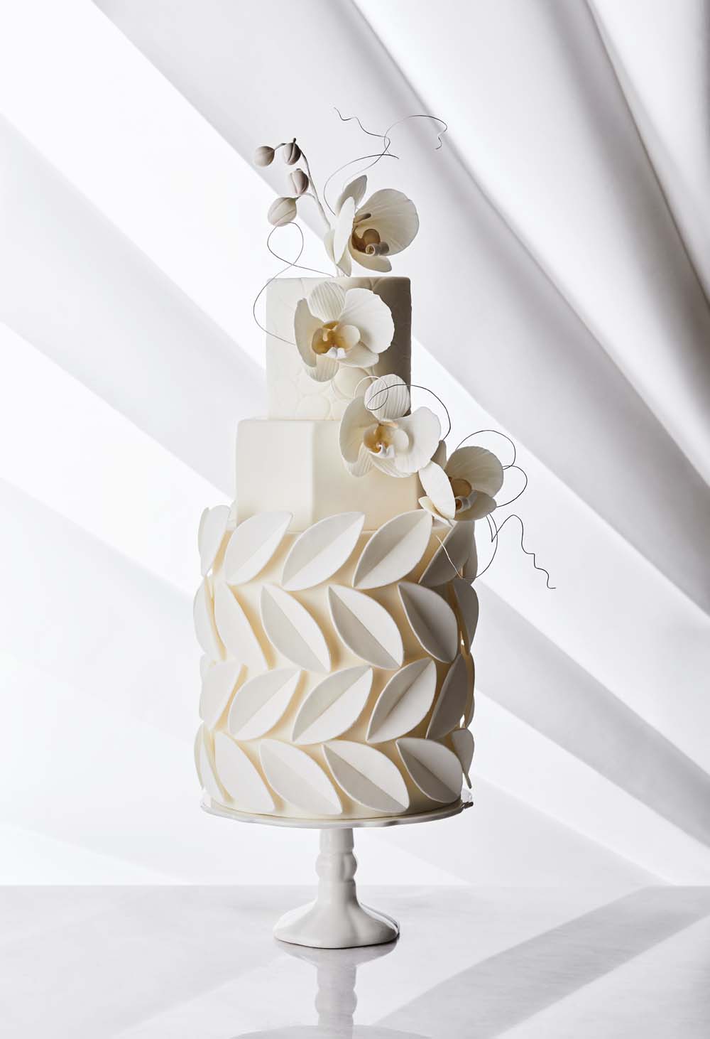 30 Modern Wedding Cake Designs | see them all on onefabday.com